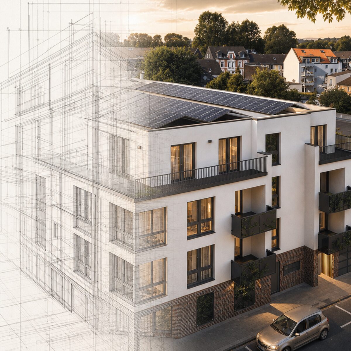 Fertiggestellte Immobilie von Balter Building